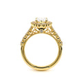 Venetian-5084pear-14k Yellow Gold Pear