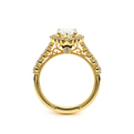 Verragio Halo Pear Engagement Ring