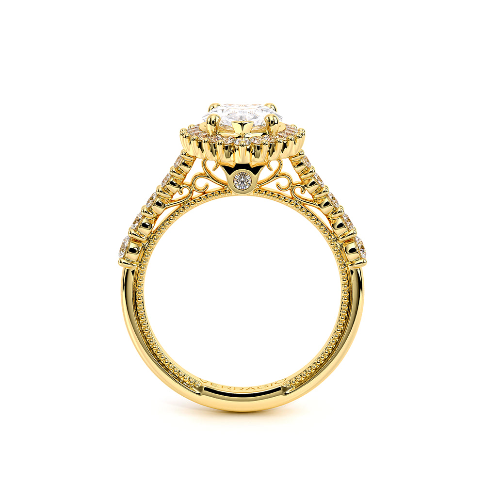 Venetian-5084pear-18k Yellow Gold Pear