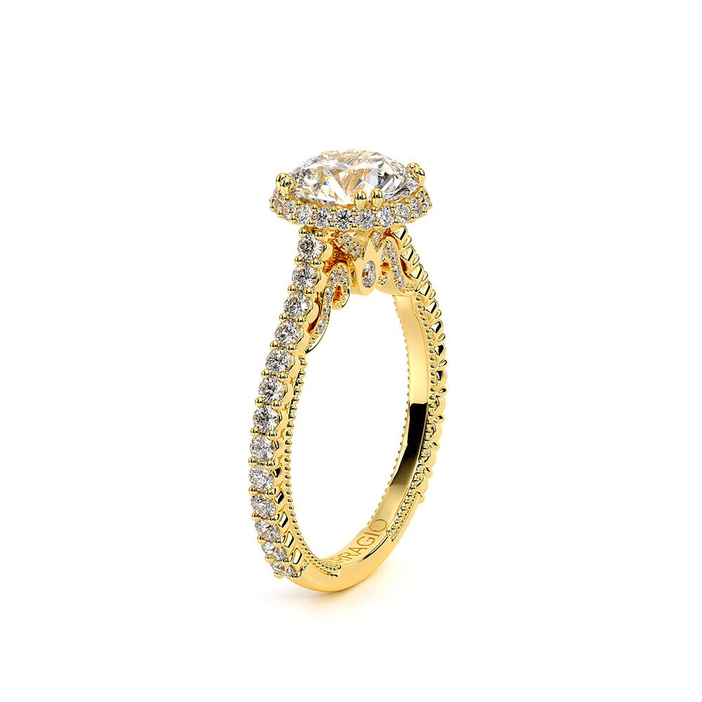 Insignia-7109r-18k Yellow Gold Round