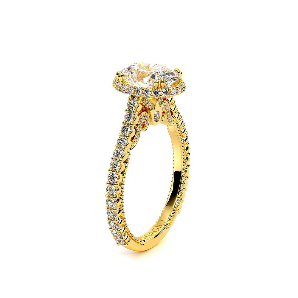 Insignia-7109ov-18k Yellow Gold Oval