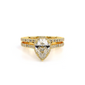 Verragio Halo Pear Engagement Ring