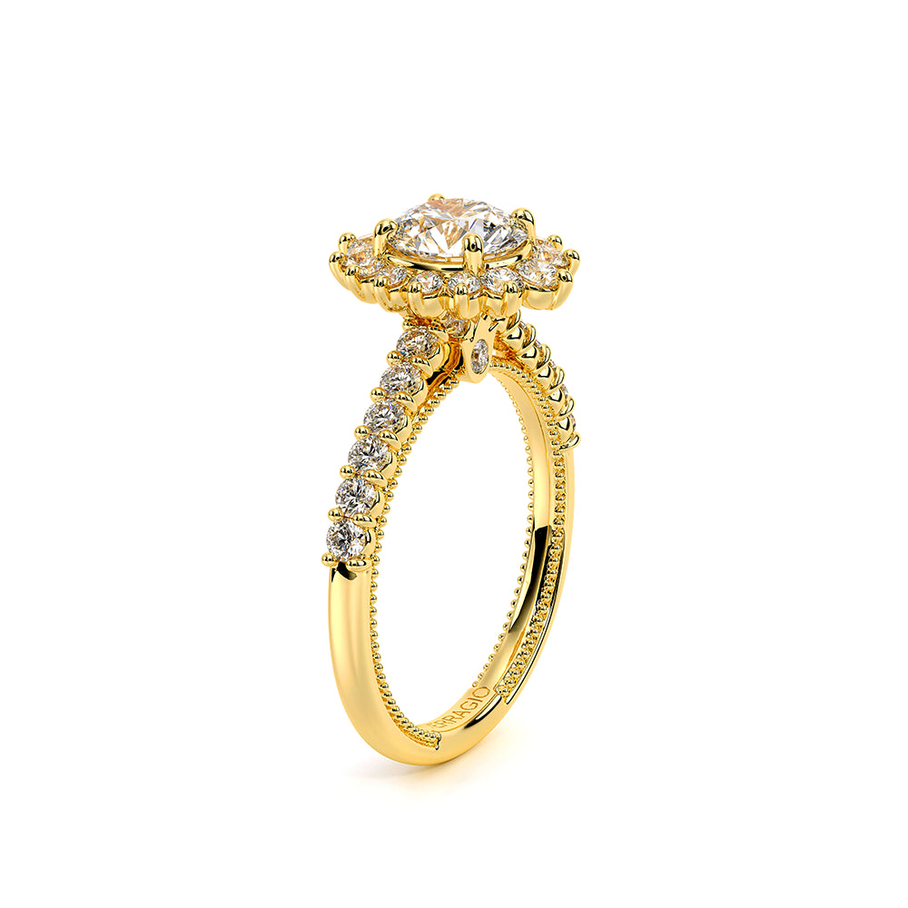 Renaissance-986r-18k Yellow Gold Round