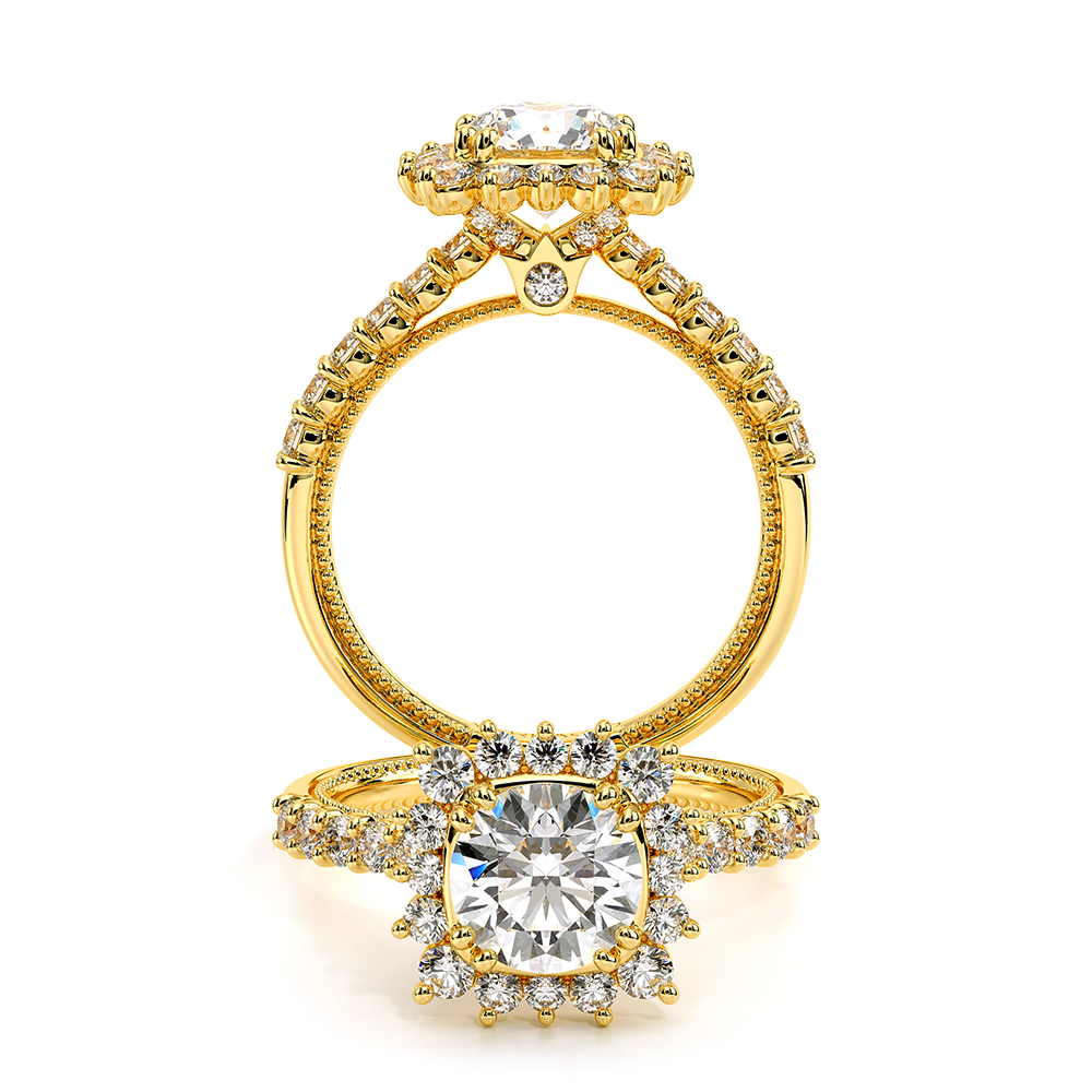 Verragio Halo Cushion Engagement Ring