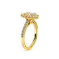 Renaissance-986OV-18K Yellow Gold Oval