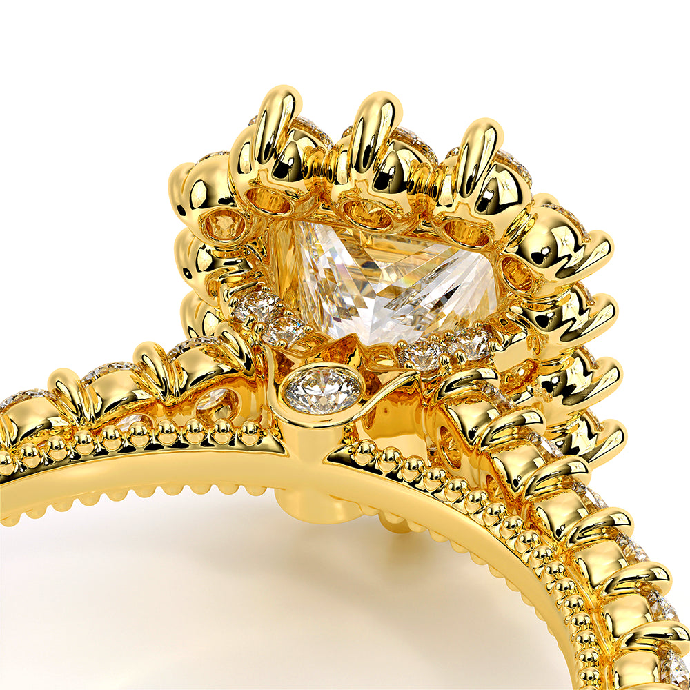 Renaissance-986P-14K Yellow Gold Princess