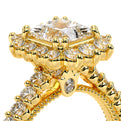 Renaissance-986P-14K Yellow Gold Princess