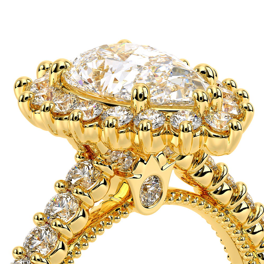 Renaissance-986PEAR-18K Yellow Gold Pear