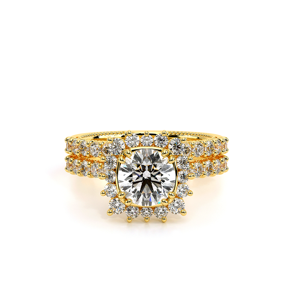 Verragio Halo Pear Wedding Band