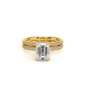 Verragio Solitaire Emerald Engagement Ring