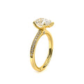 Renaissance-Sld301-Ps-18k Yellow Gold Pear