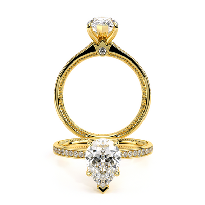 Verragio Solitaire Pear Engagement Ring
