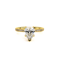 Verragio Solitaire Pear Engagement Ring