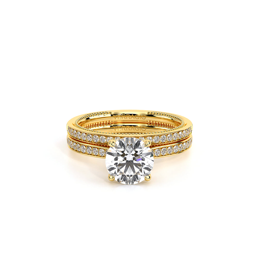 Renaissance-Sld301-R-18k Yellow Gold Round
