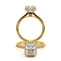 Verragio Solitaire Emerald Engagement Ring
