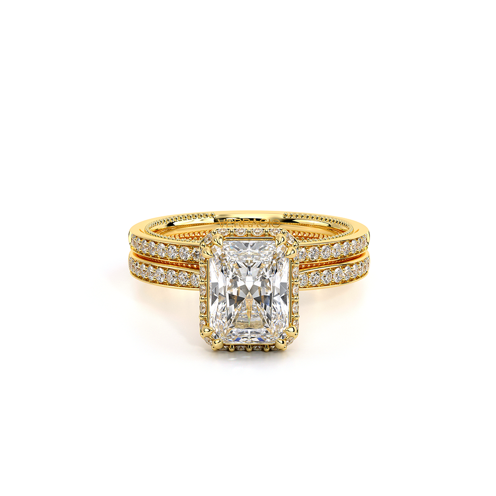 Verragio Solitaire Emerald Engagement Ring
