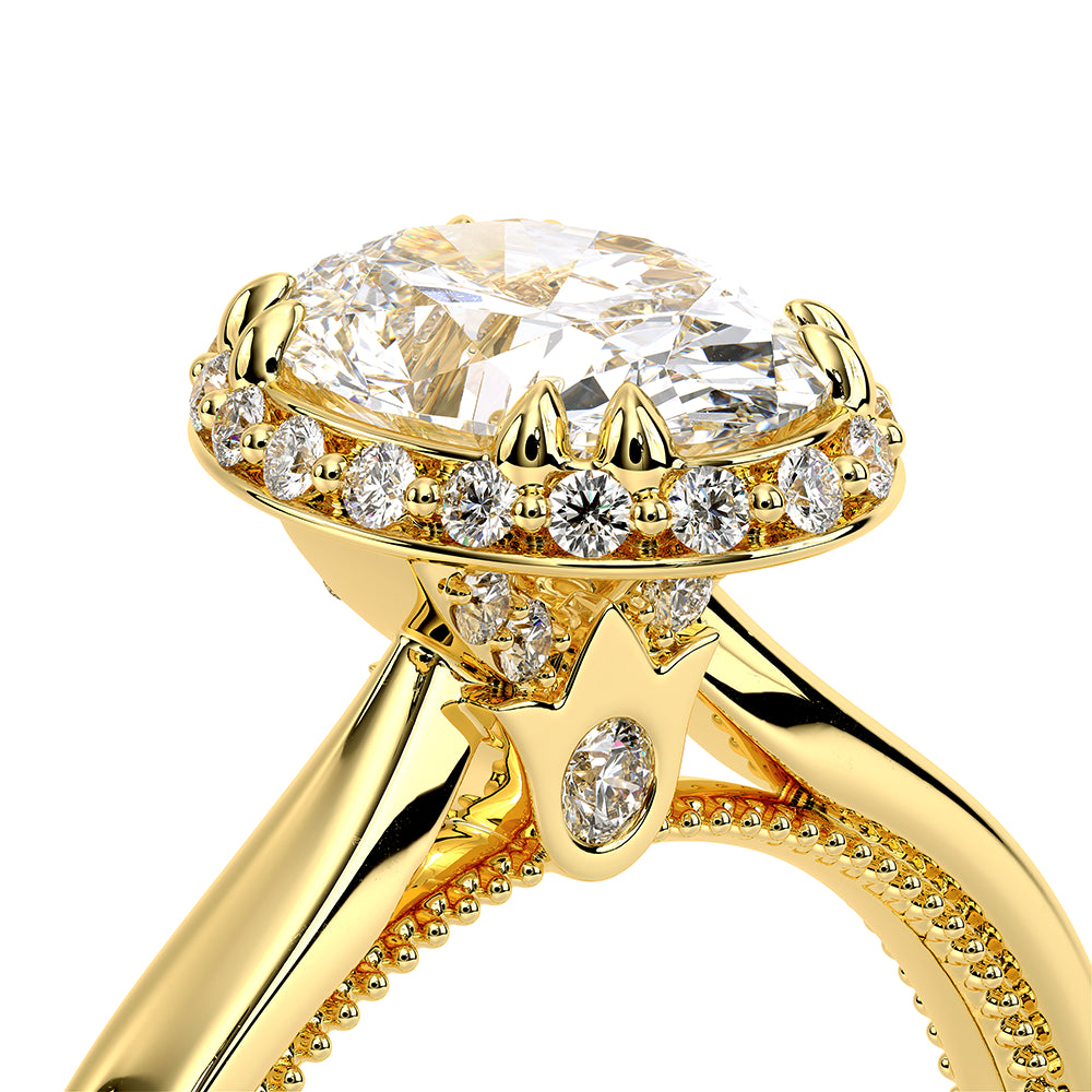 Renaissance-Sol302-Xov-18k Yellow Gold Oval