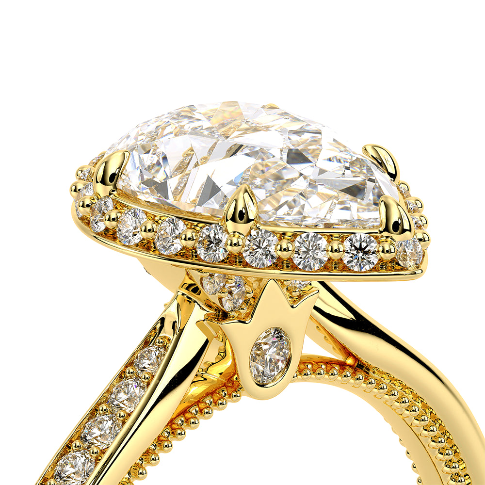Renaissance-Sld302-Xps-18k Yellow Gold Pear
