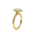 Renaissance-Sld302-Xps-18k Yellow Gold Pear