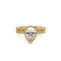 Renaissance-Sld302-Xps-18k Yellow Gold Pear