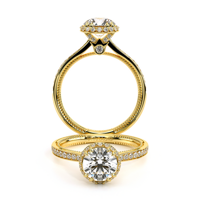 Verragio Pave Round Engagement Ring