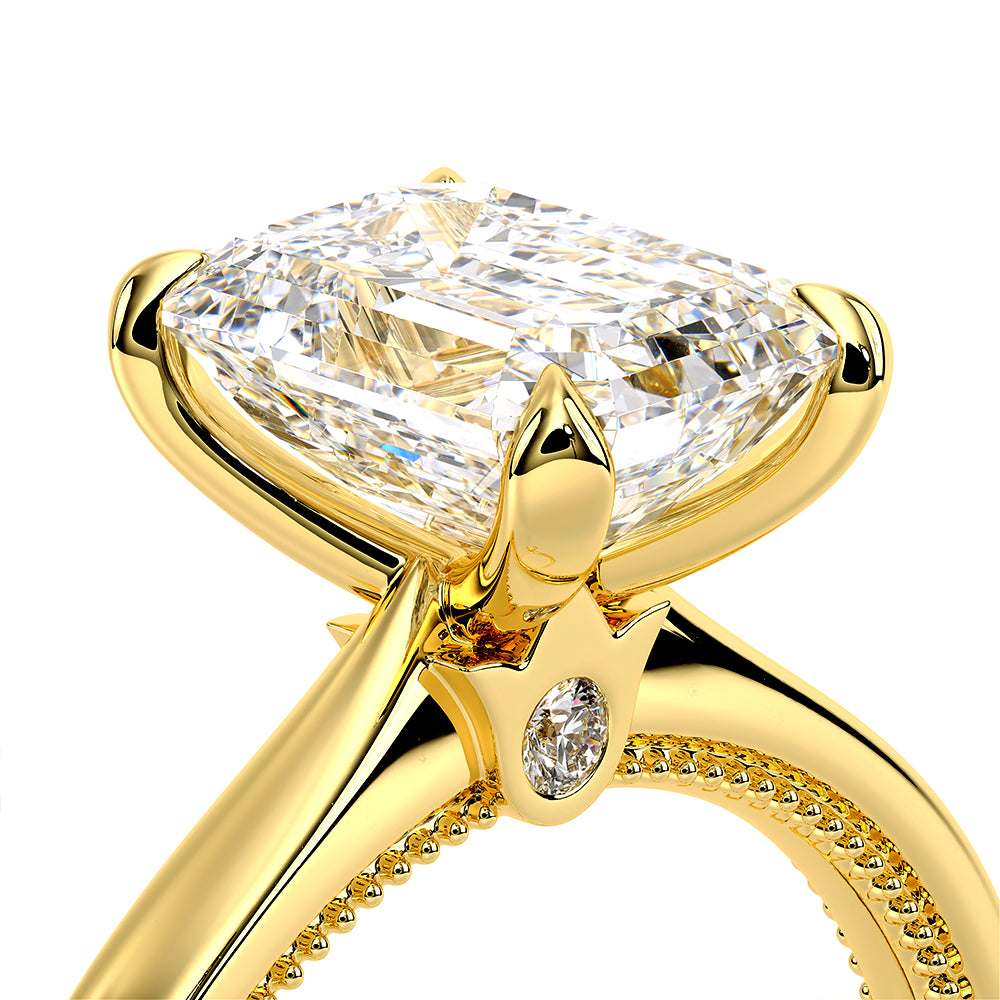 Renaissance-Sol301-Em-18k Yellow Gold Emerald