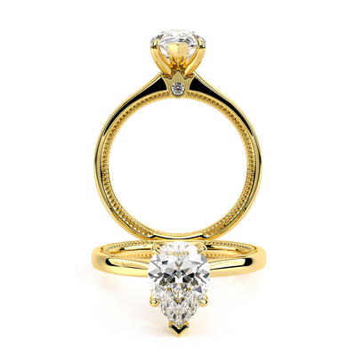 Verragio Solitaire Pear Engagement Ring