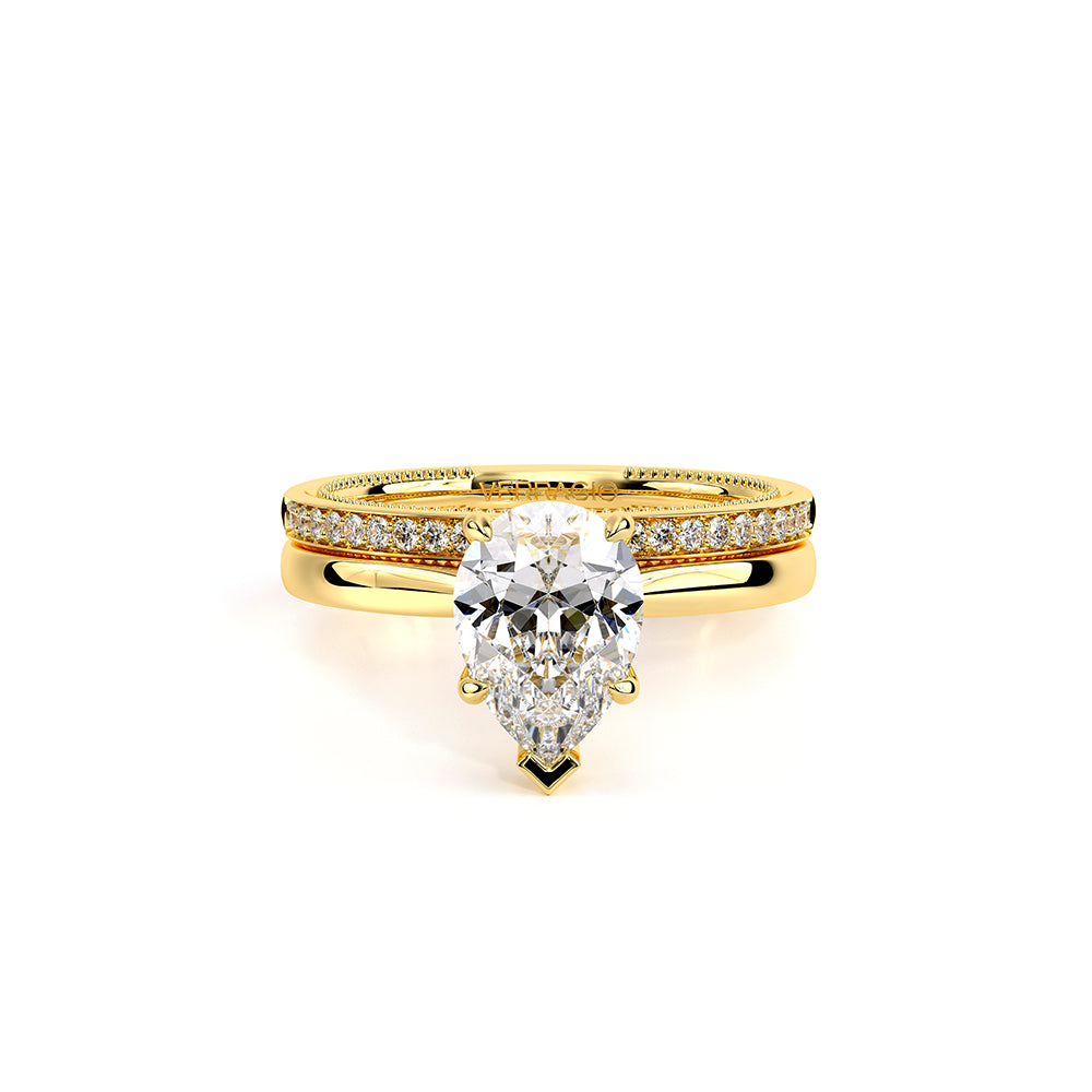 Renaissance-Sol301-Ps-18k Yellow Gold Pear