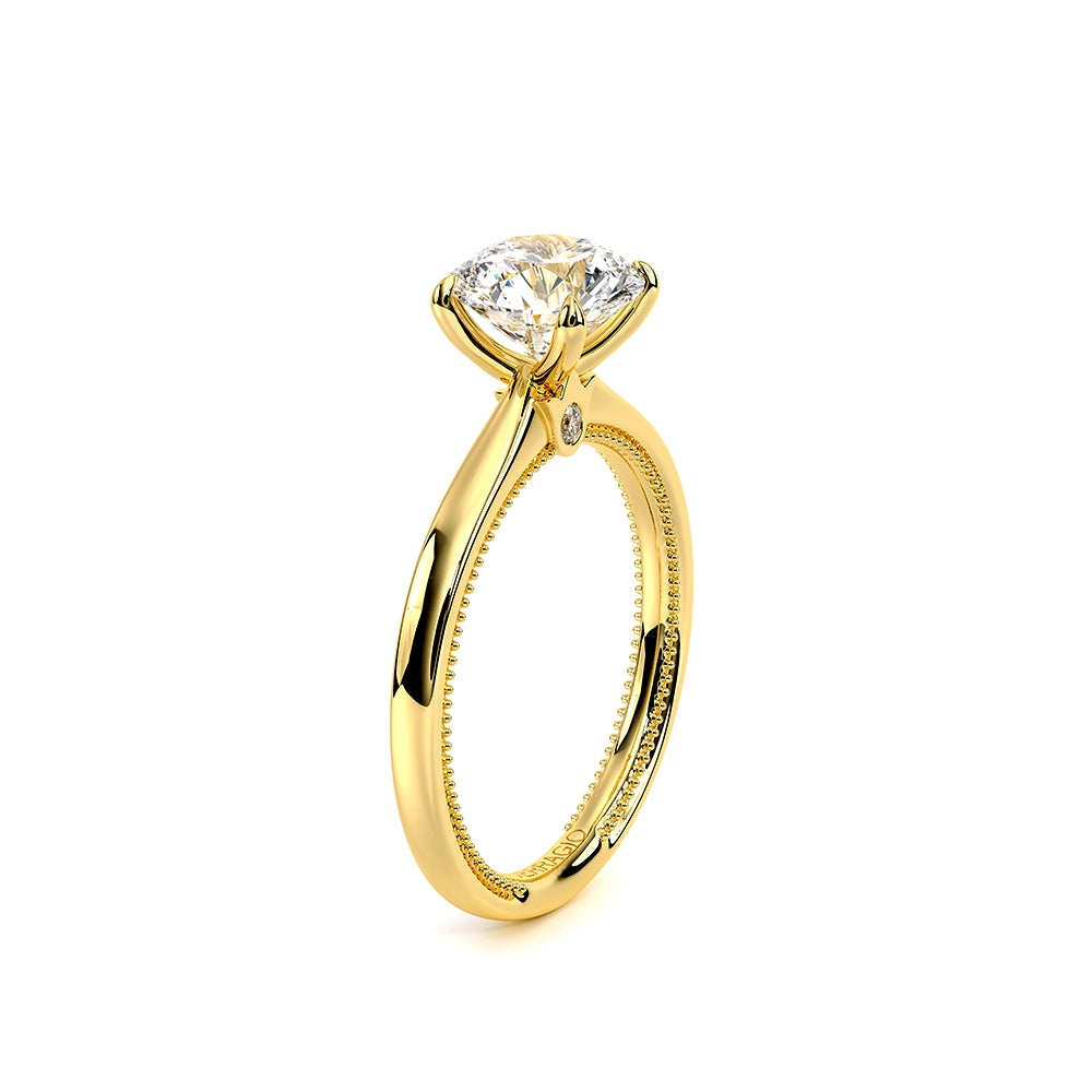 Renaissance-Sol301-R-14k Yellow Gold Round