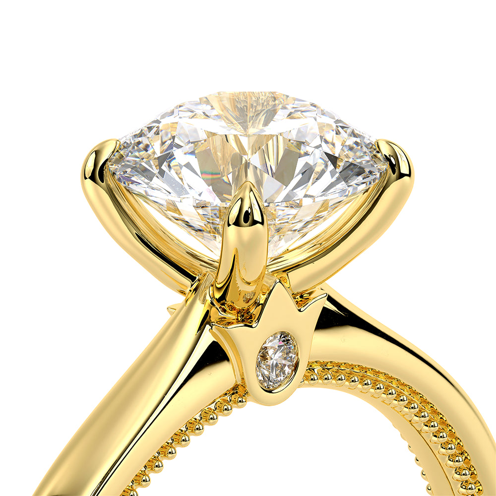 Renaissance-Sol301-R-14k Yellow Gold Round