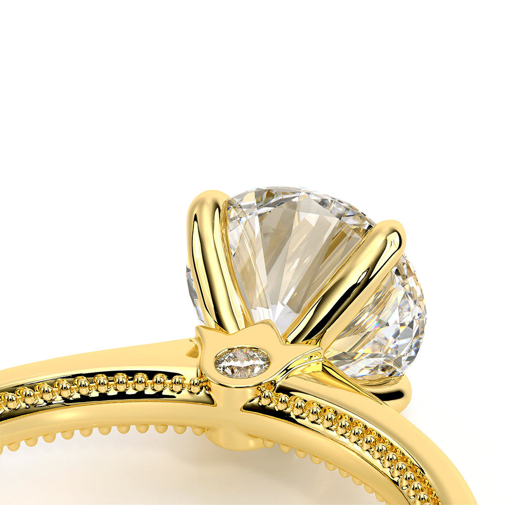 Renaissance-Sol301-R-14k Yellow Gold Round