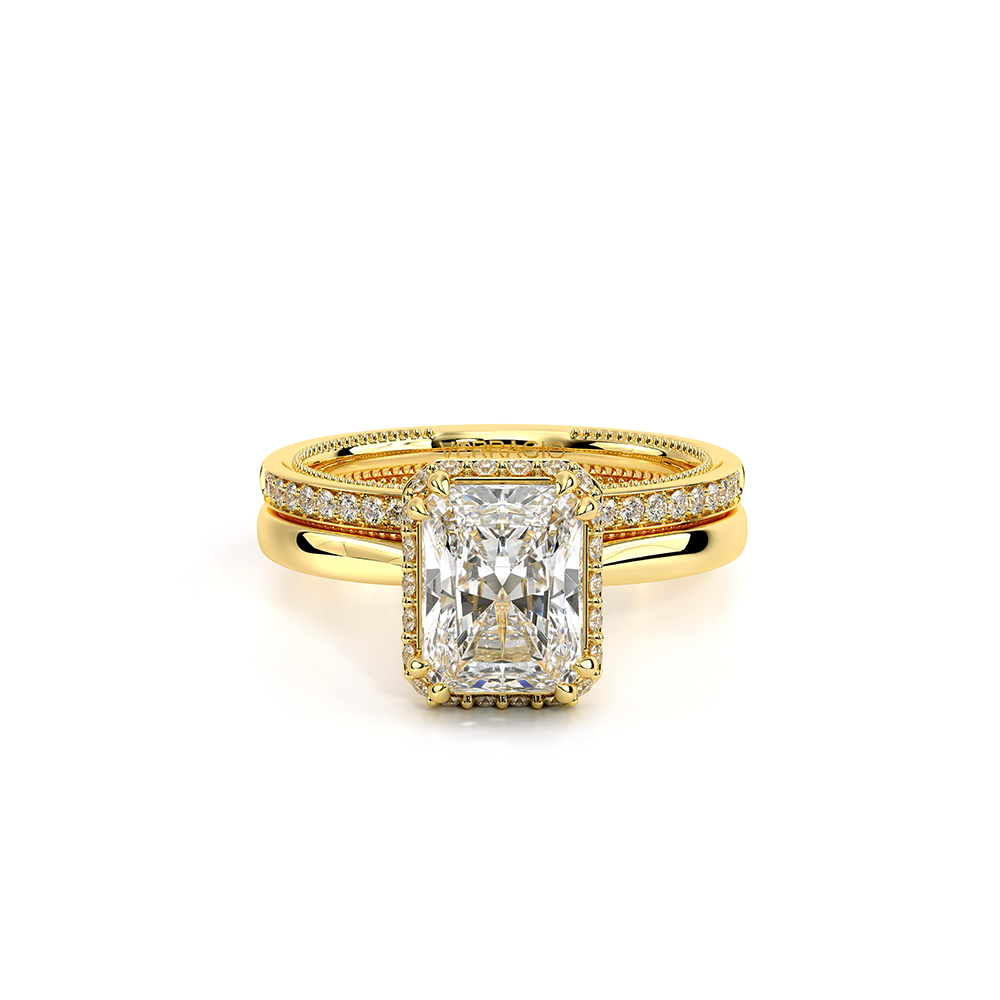 Verragio Solitaire Emerald Engagement Ring