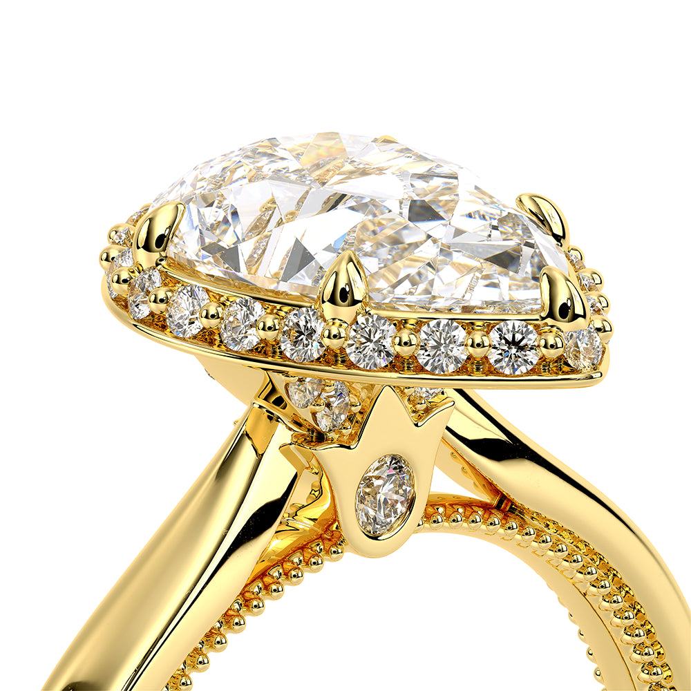 Renaissance-Sol302-Xps-18k Yellow Gold Pear