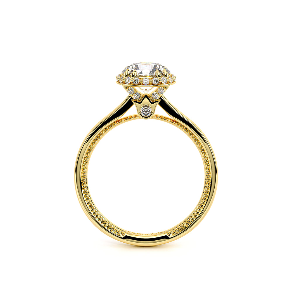 Renaissance-Sol302-Xr-18k Yellow Gold Round