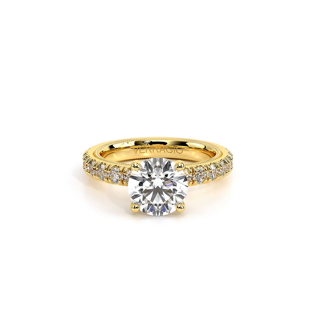 Verragio Pave Round Engagement Ring