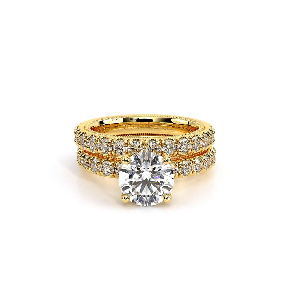 Verragio Pave Round Engagement Ring