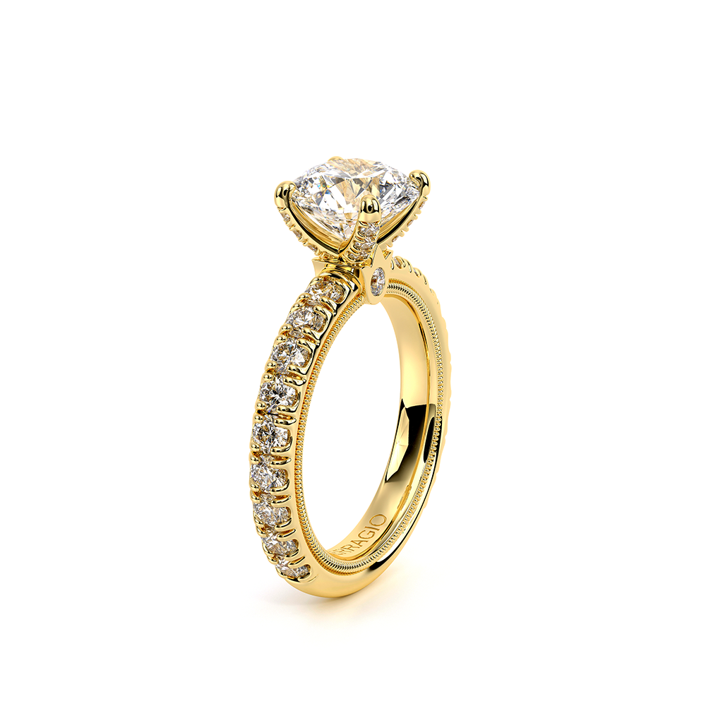 Verragio Pave Round Engagement Ring