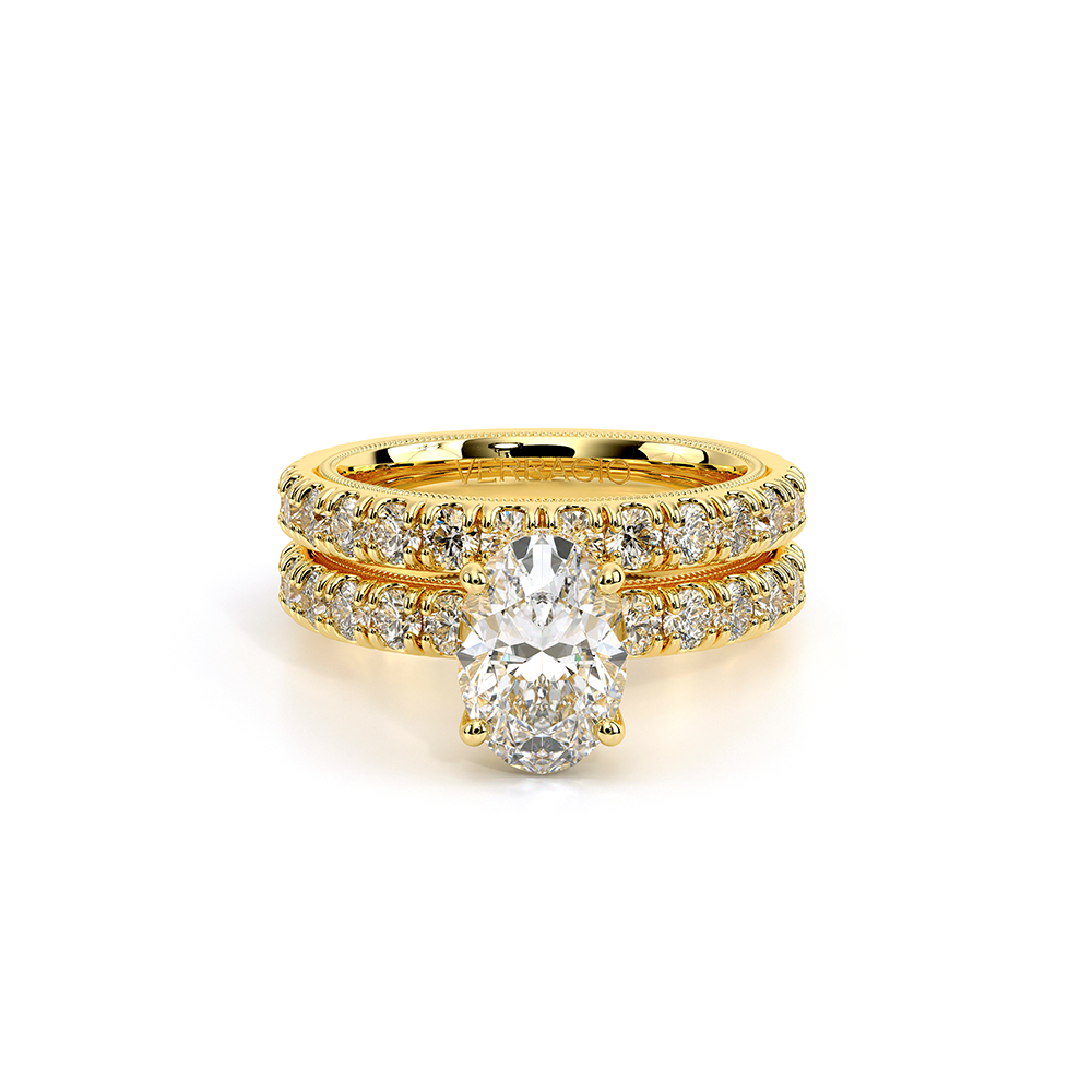 Verragio Pave Oval Engagement Ring