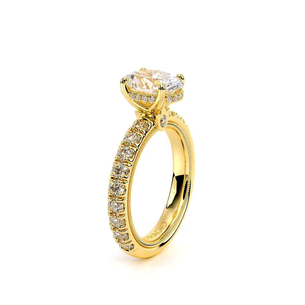 Tradition-250dbov-18k Yellow Gold Oval