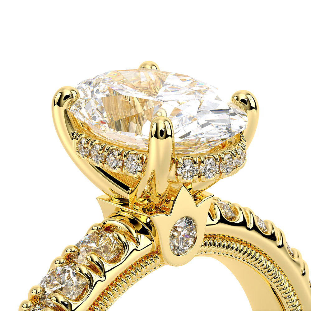 Tradition-250dbov-18k Yellow Gold Oval