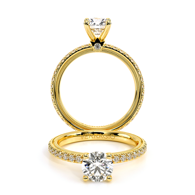 Verragio Pave Round Engagement Ring