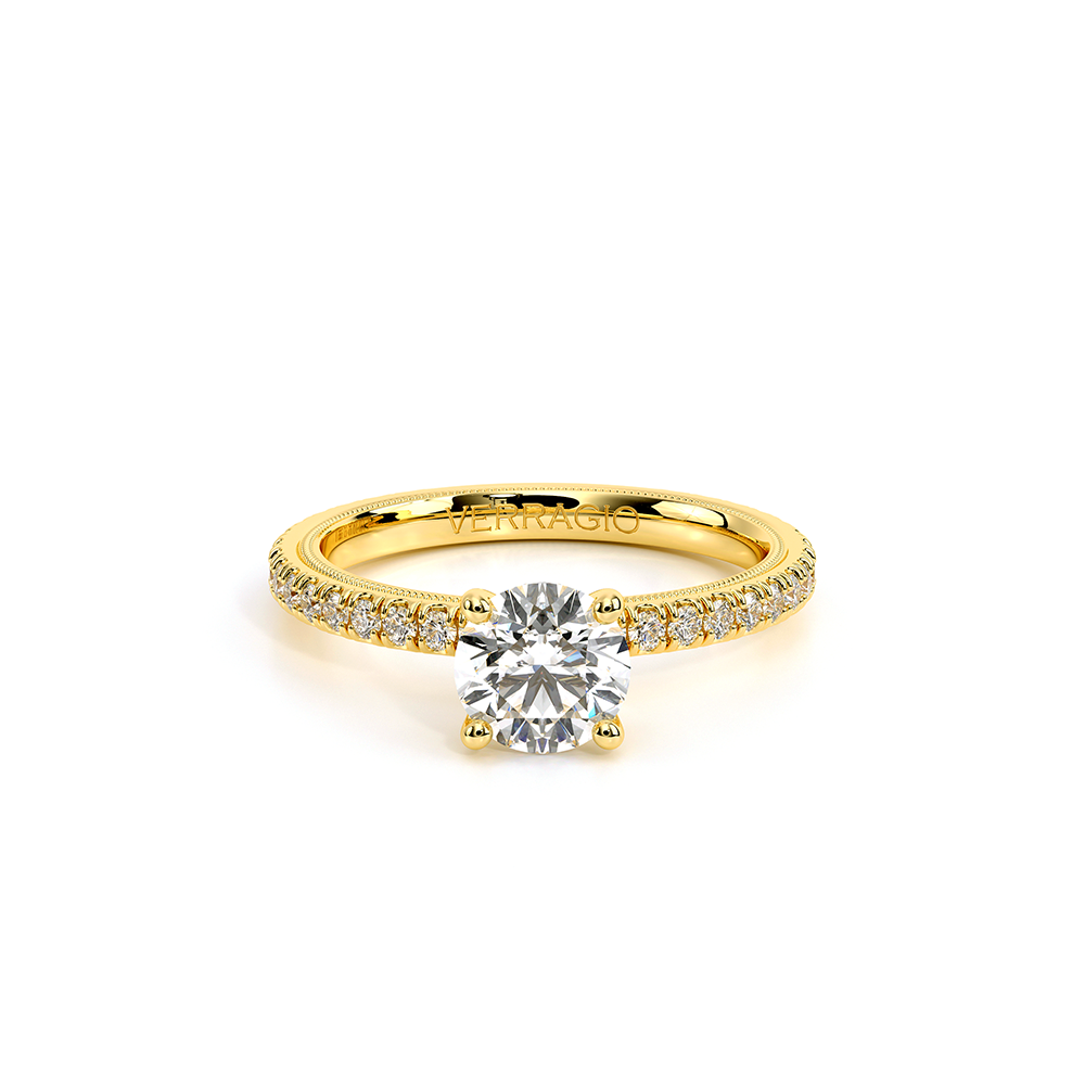 Verragio Pave Round Engagement Ring