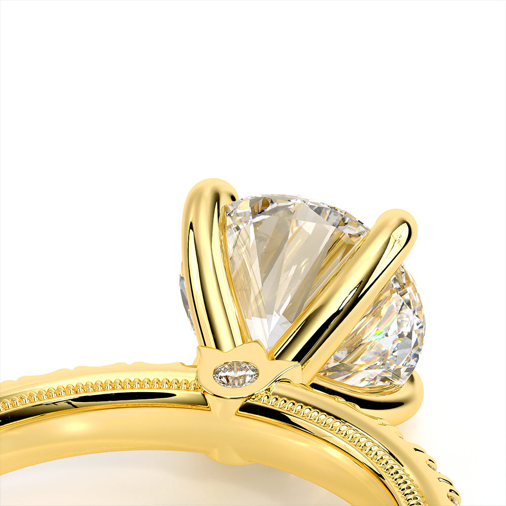 Tradition-180r4-14k Yellow Gold Round