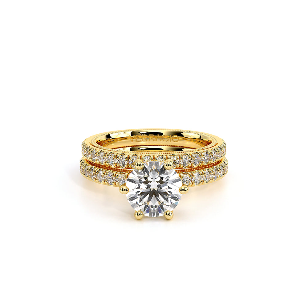 Tradition-180r6-14k Yellow Gold Round