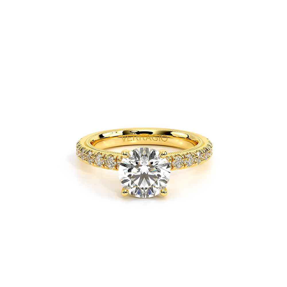 Verragio Pave Round Engagement Ring