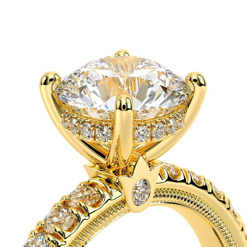Tradition-210DBR-18K Yellow Gold Round