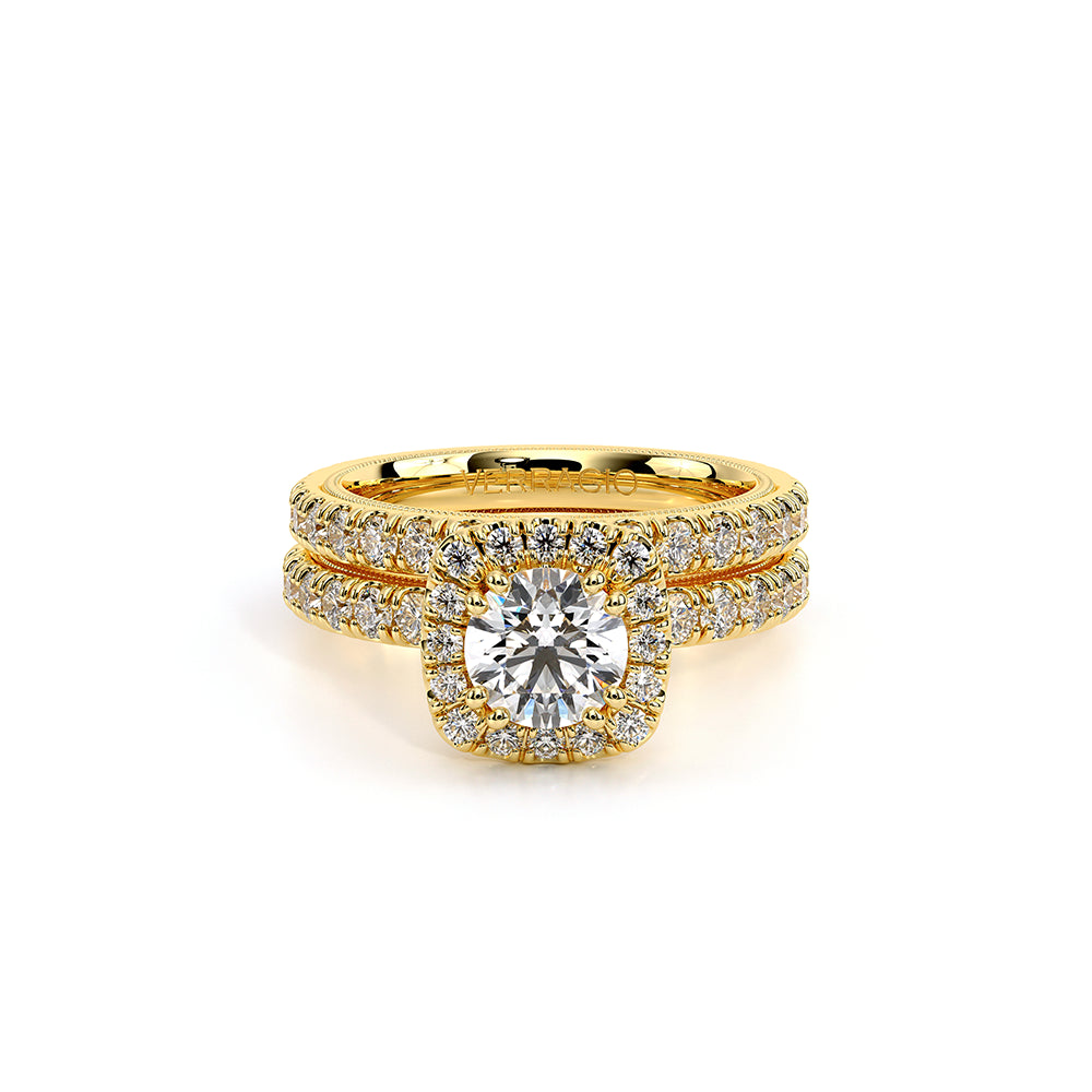 Tradition-210hcu-14k Yellow Gold Cushion