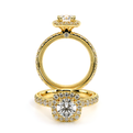 Verragio Pave Round Engagement Ring