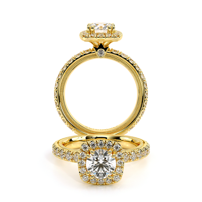 Verragio Pave Round Engagement Ring