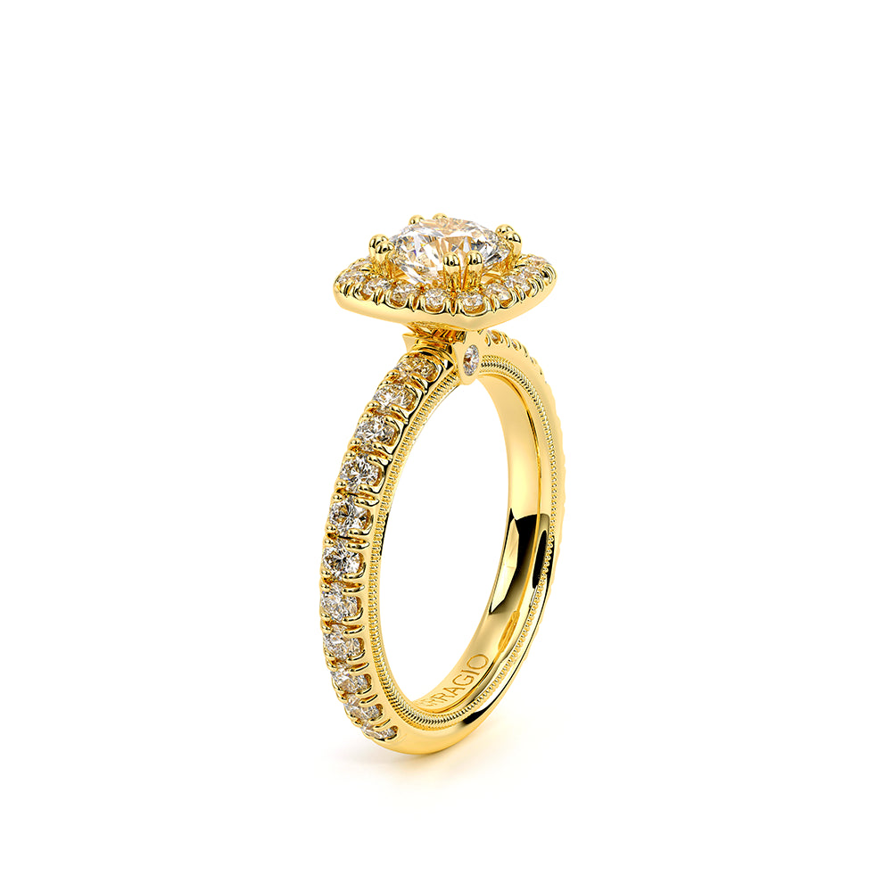 Tradition-210hcu-14k Yellow Gold Cushion